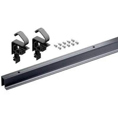 Система WingLine L 2024 комплект ходового профиля wingline l, с перфорацией, l2400, алюминий антрацит