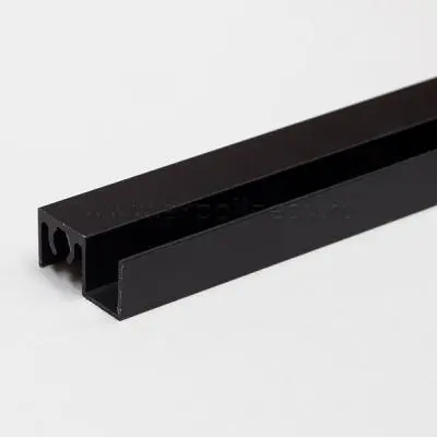 SLIM/FIT пгв профиль гориз. верхний slim/fit 5800мм черный new