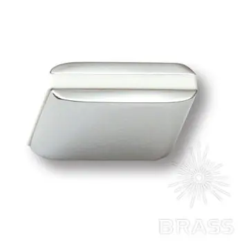 Ручки Brass Модерн 429025mp02pl06 ручка мебельная модерн, глянцевый хром с белой вставкой
