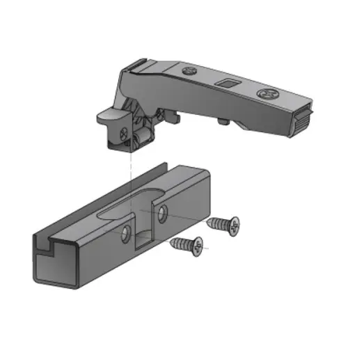 Петли мебельные Hettich (Германия) петля hettich sensys вкладная 95° для al-профиля, с доводчиком