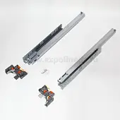 Направляющие скрытого монтажа DTC направляющие скрытого монтажа dtc 3d, 350мм, с доводчиком