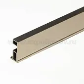 SLIM/FIT пв профиль вертикальный fit 5800мм шампань браш глянец new
