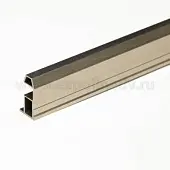 SLIM/FIT пв профиль вертикальный slim 5800мм шампань браш глянец new