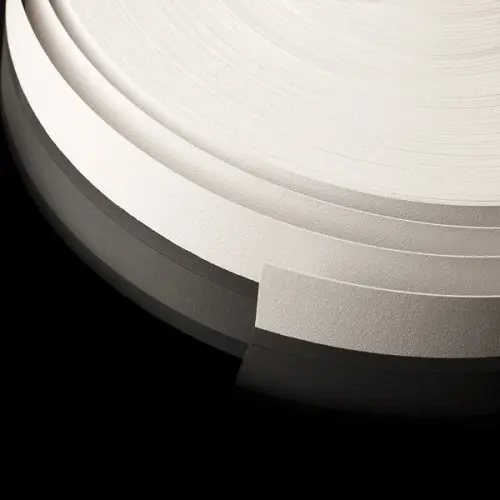 Кромка ПВХ / ABS кромка, белый шагрень  0,4, 19мм