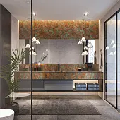 Коллекция Duco3 antique copper, мебельная плита slotex duco 2440 х1830 х18 мм