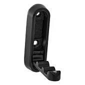 Крючки для одежды крючок 1 рожковый, черный матовый