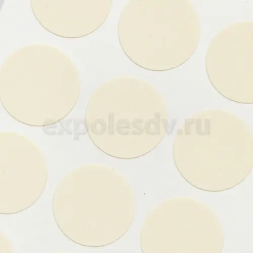 Клеевые заглушки D20 заглушки (клеевые) крем бежевый 12 шт, d 20мм