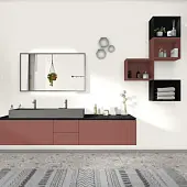 Однотонные декоры ЛДСП EGGER лдсп красно-коричневый au335 st9 2800 х 2070 х 16 мм, egger