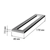 Ручки мебельные разные ручка мебельная-наклейка, черный