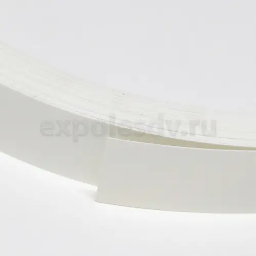 Кромка ПВХ / ABS кромка, белый гладкий 1010f 2, 19мм