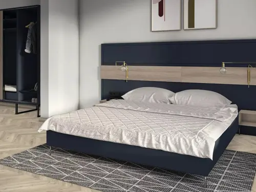 Однотонные декоры ЛДСП EGGER лдсп u599 индиго синий st9, 2800 х 2070 х 16 мм, egger