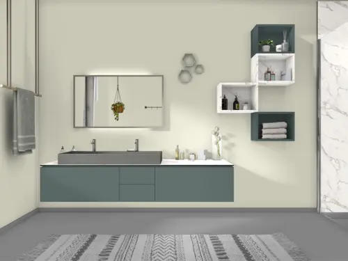 Однотонные декоры ЛДСП EGGER лдсп зеленый камень au665 st9 2800 х 2070 х 16 мм, egger