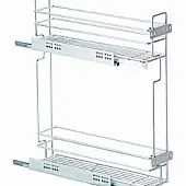 Бутылочницы бутылочница в базу 200 мм квадро-2 с доводчиком, правая