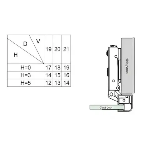 Петли мебельные Samsung IREX (Корея) петля samsung irex накладная 110°для al-профиля 25мм, c доводчиком, черный, c мп