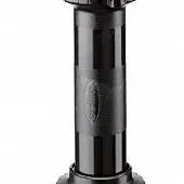 Опоры кухонные опора регулируемая н 150-165 мм, черная без клипсы (148шт)