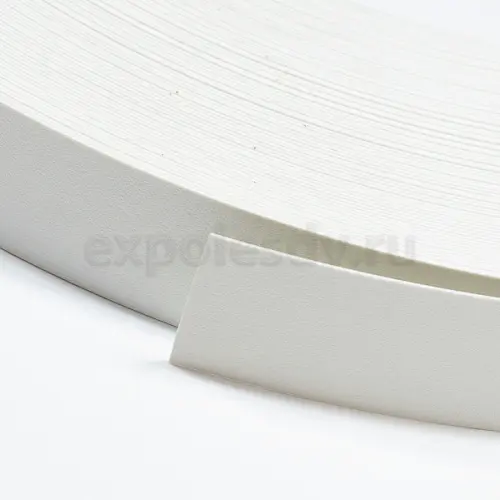 Кромка ПВХ / ABS кромка, белый фон 0,4, 19мм