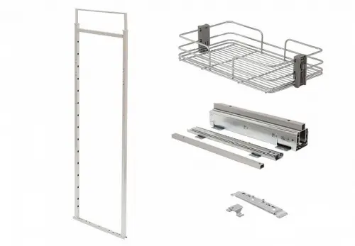 Выдвижные системы для кухонных пеналов колонна выдвижная partner range в базу 300 мм