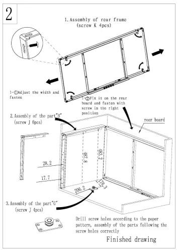 Решение для угловых тумб волшебный уголок encanto magic corner в модуль 900-1000 мм, поворотно выдвижной, левый, серый
