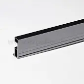 SLIM/FIT пв профиль вертикальный fit 5800мм графит браш глянец new