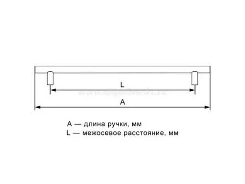 Ручки мебельные разные ручка мебельная 182, 96мм, замак хром