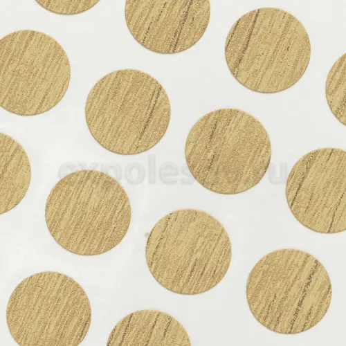 Клеевые заглушки D20 заглушки (клеевые) дуб небраска натуральный 12 шт, d 20мм