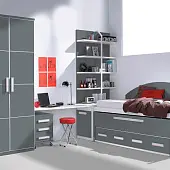 Однотонные декоры ЛДСП Томлесдрев лдсп базальт (серый темный) 2750 х 1830 х 16 мм, nordeco