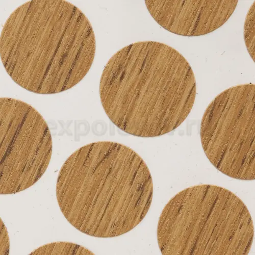 Клеевые заглушки D20 заглушки (клеевые) дуб вотан 12 шт, d 20мм