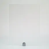 Стекло интерьерное Китай полосы стекло прозрачное матовое "айс" осветленное, 4мм (915*2440)